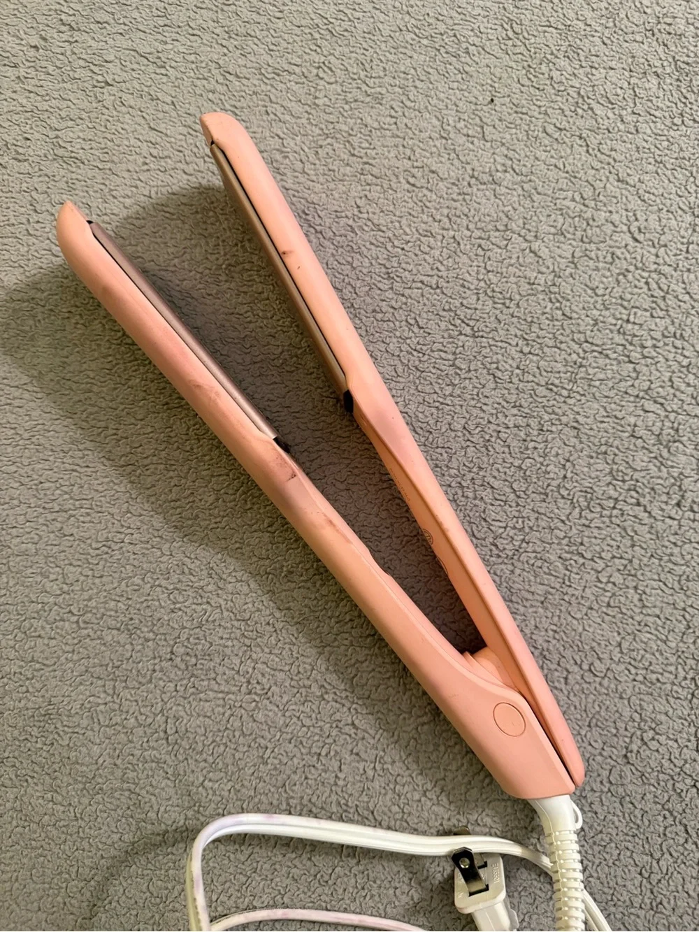 FoxyBae Pink Hair Straightening Brush